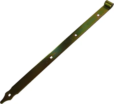 Produktbild von Ladenband gelb verzinkt · 600mm · verschiedene Größen · Torband · Verschluss · Zaunbeschlag