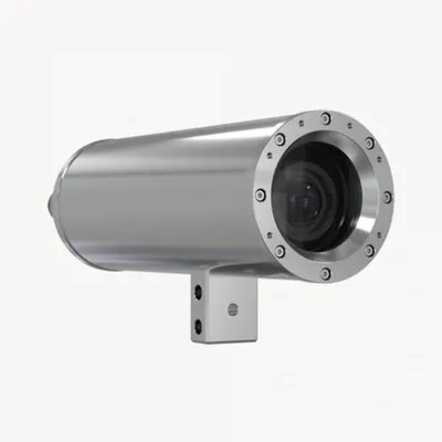 Obrázek produktu pro AXIS ExCam XF P1377 - Síťová sledovací kamera - kulová - odolná proti výbuchu - barevná (denní a noční) - 5 MP - 2592 x 1944 - 1080p, 720p - i-CS-mount - různé ohniskové vzdálenosti - LAN - MPEG-4, MJPEG, H.264, AVC - PoE Plus Class 3