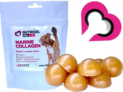 Obrázek produktu pro LK Baits Pet Nutrigel Dog Marine Collagen S-M,100g