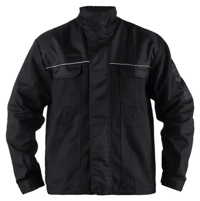 Produktbild von TMG Herren-Arbeitsjacke aus Canvas mit Cordura, abriebfest, XL, Schwarz
