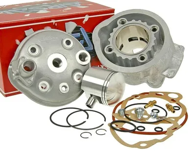 Zdjęcie produktu dla Zestaw cylindrów Airsal Racing 76.6cc 50mm do Minarelli AM