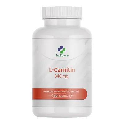 Produktbild von Hochdosierte L-Carnitin-Tabletten – 840 mg, mehr Energie, gesteigerte Leistungsfähigkeit, verbesserte Fettverbrennung