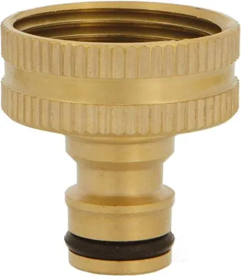 Image de Adaptateur pour robinet avec tuyau - 2,5 cm (1 pouce) - Raccordement rapide et facile pour les tuyaux d'arrosage