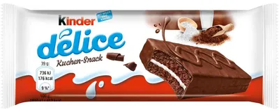 Productafbeelding van Kinder Délice chocoladekoekje met melkvulling, 39g