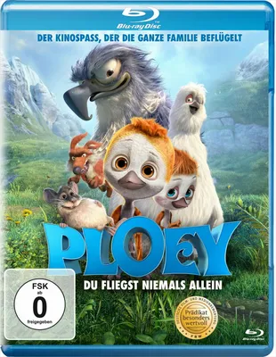 Zdjęcie produktu dla PLAION Ploey - Du fliegst niemals allein (Blu-ray), Film animowany/kreskówka, Blu-ray, Niemiecki, Angielski, 2D, Niemiecki, 1.85:1