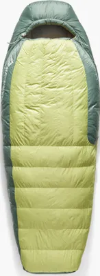 Produktbild von Sea To Summit Damen Ascent -1 Long Daunenschlafsack (Damen bis -1°C / max. Körpergröße 185 cm / Gewicht 1,002kg) Cypress Green L