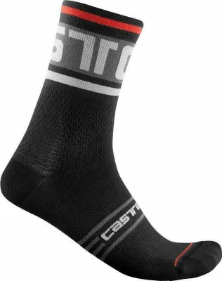 Produktbild von Castelli Prologo 15 Sock Black S/M Fahrradsocken