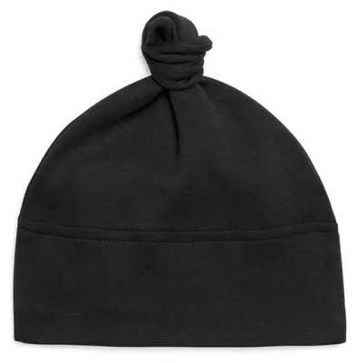 Produktbild von Babybugz BZ15 | Baby 1 Knot Hat - Babymütze - 100% Baumwolle - Farbe: Black - Größe: One Size