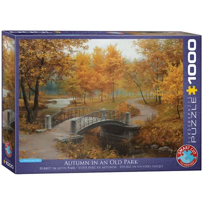 Produktbild von Eurographics Puzzle Herbstpark 1000 Teile Karton Jigsaw