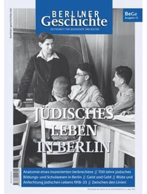 Immagine prodotto di Berliner Geschichte - Zeitschrift für Geschichte und Kultur