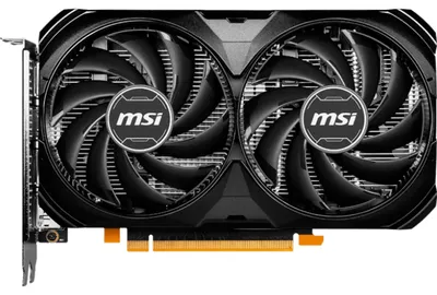 Obrázek produktu pro MSI VENTUS GEFORCE RTX 4060 2X BLACK 8G OC, GeForce RTX 4060, 8 GB, GDDR6, 128 bit, 7680 x 4320 px, PCI Express 4.0