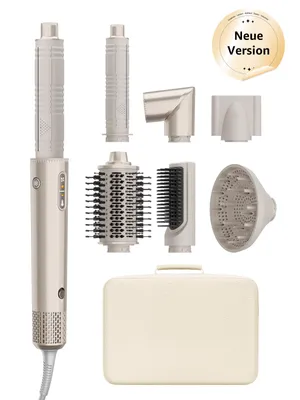 Produktbild von MCURO Warmluftbürste 7-in-1 Multihaarstyler 110000 U/Min,Lockenstab Auto-Wrap Ionen Föhn Airstyler,Hairstyler,Haartrockner,Lockenstab & Glätteisen,mit Reisebox