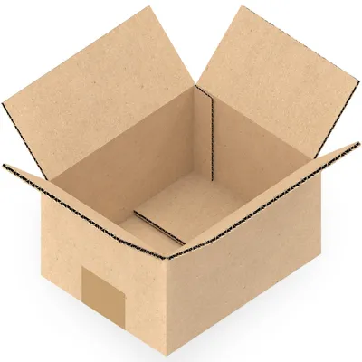 Produktbild von KK Verpackungen 300 Stück Versandkartons 244 x 194 x 128 mm Kartons 1-wellig, Faltkartons