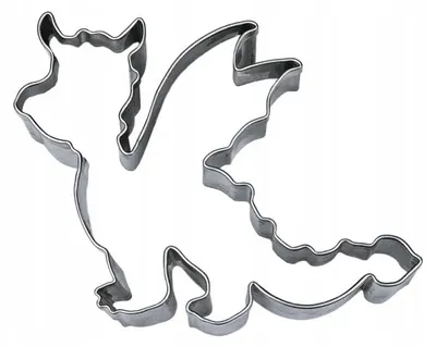 Image de EkoForemki Emporte-pièce DRAGON 8,0 cm Acier Inoxydable