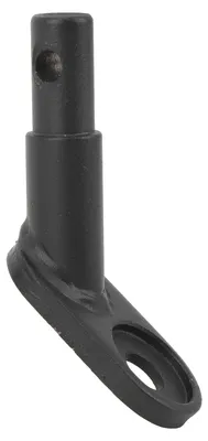 Image de Attelage pour remorque à vélo en acier, accessoire portable avec boucle à dégagement rapide pour poussette