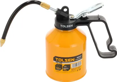 Produktbild von Tolsen Ölkanne 500 ml – Eisengehäuse, flexibler Ausguss, Kupferdüse - Maxami