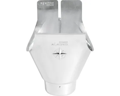 Produktbild von Zambelli Rinnenstutzen Titanzink rund für Rinnengröße 280 mm Ablauf Ø 87 mm
