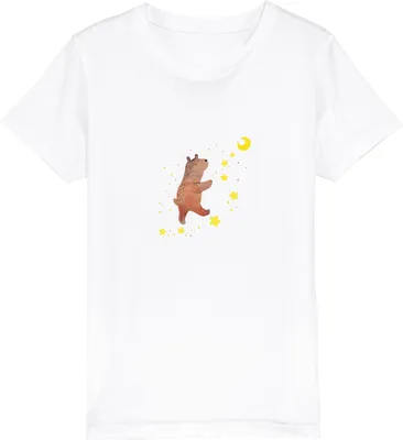 Produktbild von Mr. & Mrs. Panda Kleinkinder T-Shirt Bär Träume 12-14 Jahre (152/164) - Weiß - Geschenk, Kinder, Shirts für, Traum, Kindershirt, Traumdeutung, Träumen, Teenager, Teddy