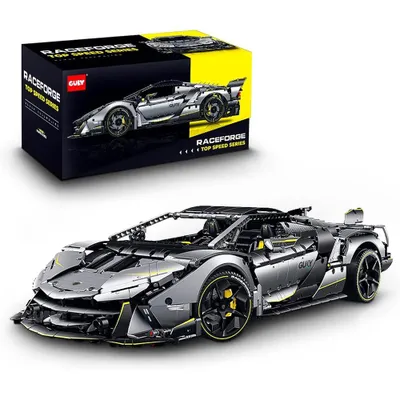 Zdjęcie produktu dla Guly 10638, zestaw klocków do samodzielnego złożenia, model supersamochodu, skala 1:8 – 3392 elementy – model statyczny