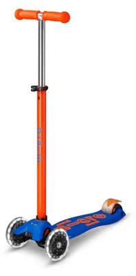 Dreirad-Scooter mit LED-Rädern, verstellbarem Lenker, 5-12 Jahre