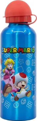 Produktbild von Super Mario Luigi Peach Toady Trinkflasche Wasserflasche 650 ml