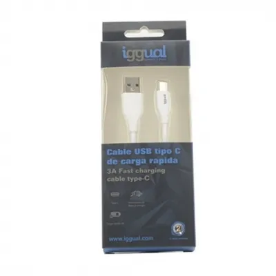 Obrázek produktu pro iggual IGG317181, 1 m, USB A, USB C, USB 2.0, Bílá