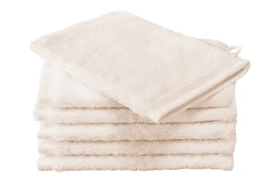 Produktbild von waschlappen Contessa16 x 22 cm creme 6 Stück