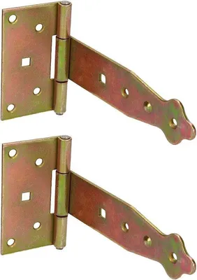 Zdjęcie produktu dla Zawias do drzwi Famanu, 150 mm - ocynkowany, złoty