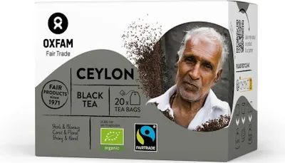Immagine prodotto di FAIR TRADEEXPRESS BLACK TEA (20 x 1,8 g) 36 g - OXFAM
