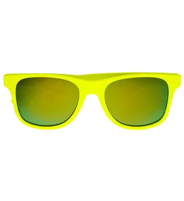 Produktbild von 80er Jahre Brille mit Revo Gläsern | Neon Gelb