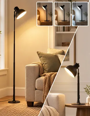 Obrázek produktu pro LED Stolní Svítidlo Nastavitelné 45-145 cm - CRI 97 Stmívatelné 3000K-6500K Napájení USB Naklápěcí Hlava 150° Lampa na Čtení