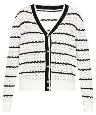 Produktbild von MALUBA Damen Cardigan - Weiß, XS/S