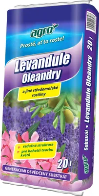 Obrázok produktu pre AGRO CS a.s. AGRO Substrát levanduľa a oleander 20l