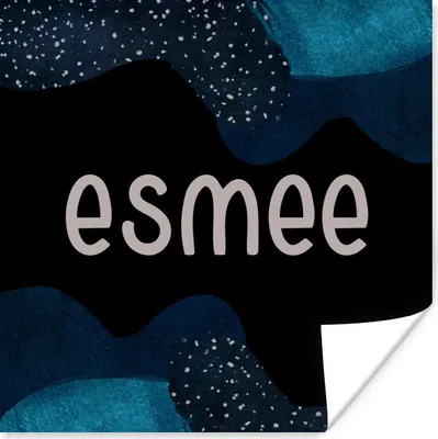 Produktbild von MuchoWow® Poster Esmee - Pastell - Mädchen 50x50 cm - Wohnzimmerdekoration