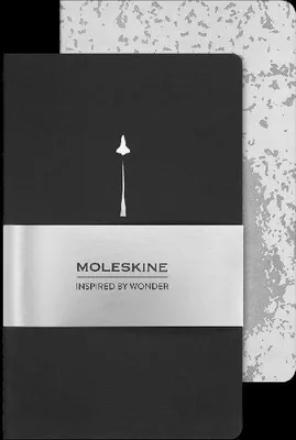 Produktbild von Moleskine Nasa-inspiriertes Cahier (2er Set), blanko, weicher Einband