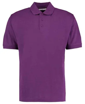 Produktbild von Kustom Kit - "Klassic" Poloshirt für Herren, Superwäsche 60°C, Klassisch LT5698 (M) (Dunkel-Lila)