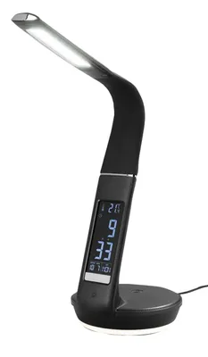 Produktbild von LED-Schreibtischlampe - Schwarz - H 51 cm - mit 3-Stufen Touchdimmer