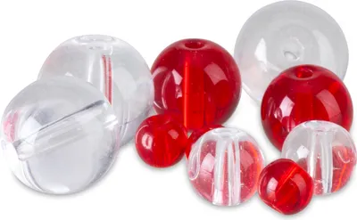 Obrázok produktu pre Sklenené korálky Iron Claw Clear 6 mm