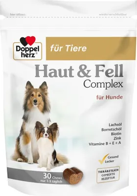 Zdjęcie produktu dla Double Heart for Animals Skin & Fur Compl. Gryzaki dla psów 30 szt