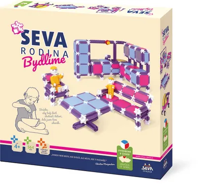 Obrázok produktu pre Stavebnice SEVA FAMILY Žijeme v plaste 564ks v krabici 35x33x7cm