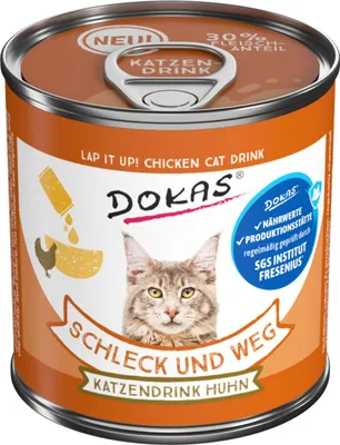 Produktbild von Dokas Katzensnack Schleck+Weg Katzendrink drinksnack