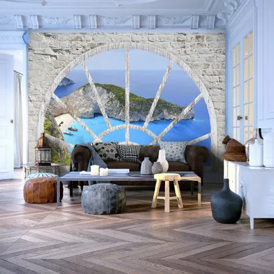 Produktbild von Basera Selbstklebende Fototapete Meeresmotiv c-A-0088-a-b, mit UV-Schutz, 343x245 cm