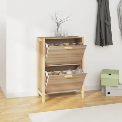 Produktbild von Schuhschrank aus Holzwerkstoff, 57,5 x 33 x 80 cm