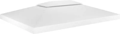 Produktbild von The Living Store Pavillon-Dachplane mit Kaminabzug 310 g/m² 4x3 m Weiß