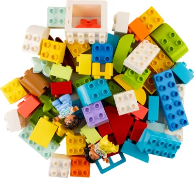 Produktbild von LEGO® DUPLO® Steine Sondersteine Bunt Gemischt NEU! Menge 25x – Jede Mischung individuell zusammengestellt