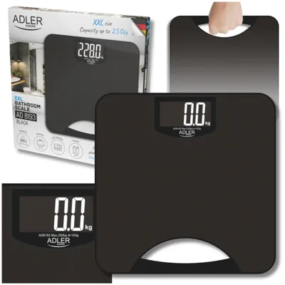 Zdjęcie produktu dla Adler AD 8193 black Waga łazienkowa - 250kg