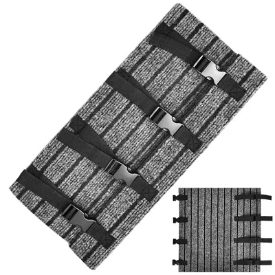 Produktbild von Fußmatte, Wohnmobil Fußmatte für Trittstufe, rutschfeste Stufenteppich,Rutschfeste Wohnwagen-Fußmatte,größenverstellbar, robustes Material