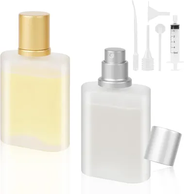 Produktbild von Nachfüllbarer Parfumsprüher 30 ml, 2 Stück, Glas Sprühflaschen, Tragbare Sprüher für Reisen