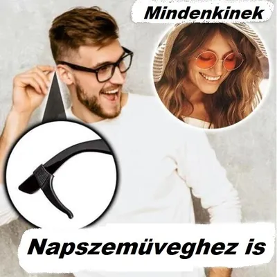 Obrázok produktu pre Upevňovacia úchytka na okuliare Priehľadná