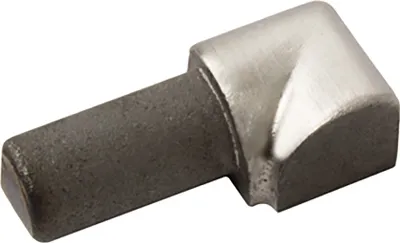 Produktbild von Viertelkreis Edelstahlschiene Profil Fliesenschiene Edelstahl V2A L250cm 8mm Inneneck gebürstet